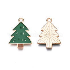Emaille-Anhänger im Weihnachtsstil&nbsp;ENAM-Q442-66