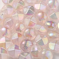 Placage uv perles acryliques transparentes lumineuses&nbsp;OACR-P010-05A