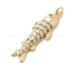 Colgante micropavé cubic zirconia de latón&nbsp;KK-K529-56B-G