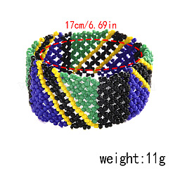 Armbänder aus Glasperlen im Bohème-Stil für Damen&nbsp;FS-WGBF549-06