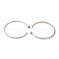 Pendientes de botón de acero inoxidable 304 antideslustre para mujer&nbsp;EJEW-Z066-01P
