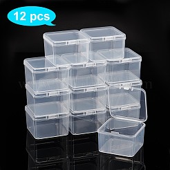 Contenitori di perle di plastica trasparente&nbsp;CON-WH0074-63A