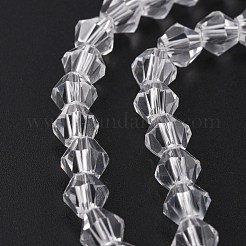 Nachahmung österreichischer Kristall 5301 Doppelkegelperlen&nbsp;GLAA-S026-6mm-07