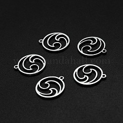Anlaufgeschützte Charms aus Edelstahl 201&nbsp;STAS-N090-LA001