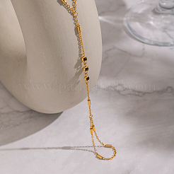 Gliederarmbänder aus Edelstahl 304 mit Mikropavé-Fassung aus Zirkonia&nbsp;LS-OQ4080