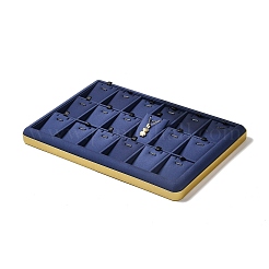 18-Slot-Präsentationsständer für Halskettenanhänger aus PU-Leder&nbsp;VBOX-C003-05B