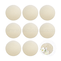 Runde Fascinator-Hutbasis aus Eva-Stoff für Millinery Magic&nbsp;AJEW-WH0248-846A