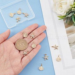 12pcs 2 breloques en laiton de style&nbsp;FIND-PH0006-11