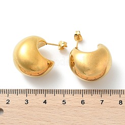Boucles d'oreilles à tige en acier inoxydable 304 pour femmes&nbsp;EJEW-U051-01G