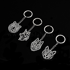 Porte-clés en acier inoxydable&nbsp;KEYC-UN0001-001