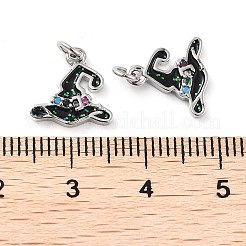 Pendenti con micro pavimentazioni in ottone placcato a cremagliera colorati con zirconi cubici di grado aaa&nbsp;KK-M280-07P