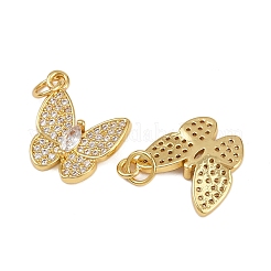 Colgante micropavé cubic zirconia de latón&nbsp;KK-D424-12G