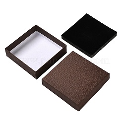 Quadratische Halskettenschachtel aus Pappe&nbsp;X1-CBOX-Q038-02A