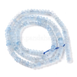 Natürliche Aquamarin Perlen Stränge&nbsp;G-E194-12-01