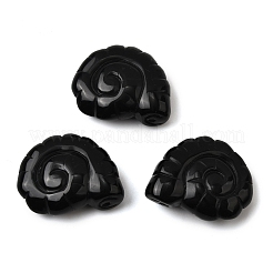 Natürlichen Obsidian Anhänger&nbsp;G-NH0065-01E