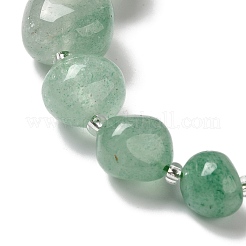 Perles vertes naturelles quartz fraise brins&nbsp;G-Q169-E06-01A