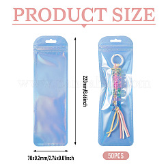 50 sachet refermable de rangement pour bracelet de montre en plastique PP&nbsp;ABAG-TADJ0003-01D