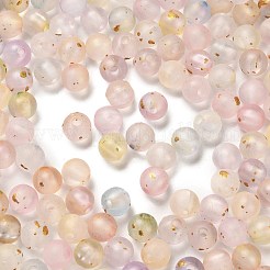 Smerigliato perline acriliche trasparenti&nbsp;OACR-F013-12