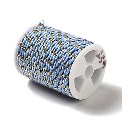 Cordon en polycoton à 4 brin avec fil métallique&nbsp;OCOR-Z003-D102