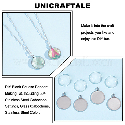 62 kit fai da te per realizzare ciondoli semicircolari&nbsp;STAS-UN0021-32P