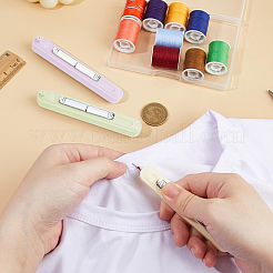 3 Stück 3 Farben ABS-Kunststoff mit Nähnadeleinfädler aus Edelstahl&nbsp;TOOL-DC0001-27