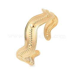 Braccialetti a polsino in acciaio inossidabile 304 per donna&nbsp;BJEW-B120-03G-04