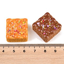 Lebensmittel-Cabochons aus undurchsichtigem Kunstharz&nbsp;CRES-D329-02