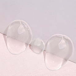 4 paio di 2 infradito invisibili in plastica PVC&nbsp;AJEW-CA0003-81