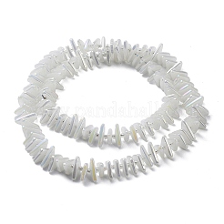 Abalorios de vidrio electroplate hebras&nbsp;EGLA-R114-01K