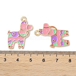 Emaille Anhänger Legierung&nbsp;ENAM-O001-08F-G
