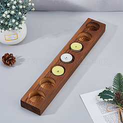 Holzkerzenhalter&nbsp;WOOD-WH0030-84
