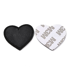 Computergesteuerte Stickerei Kunstleder selbstklebende Patches&nbsp;LS-DIY-G031-01B
