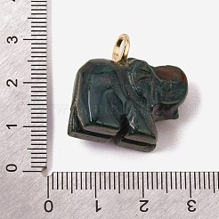 Pendentifs sculptés en agate indienne naturelle&nbsp;G-H357-01G-11
