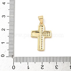 Ottone micro spianare pendenti zirconi&nbsp;KK-D426-15C-G