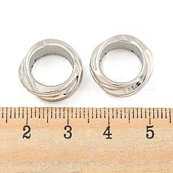 Aluminium Zwischen perlen&nbsp;FIND-A039-11P