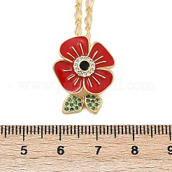Colliers avec pendentifs en laiton&nbsp;NJEW-Q041-06G