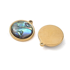 Natur Paua Muschel Anhänger&nbsp;SH-CBA11D7-29B-G