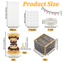 Tirelire joyeux anniversaire pour cadeau en espèces&nbsp;DIY-WH0430-335