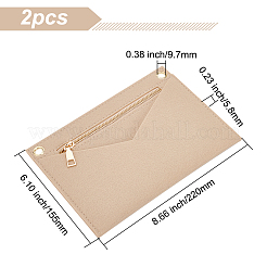 Geldbeutel-Organizer-Einsatz aus Filz&nbsp;FIND-WH0036-72G-02
