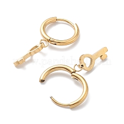 3 Paar 3 Stil Ionenbeschichtung (IP) 304 Edelstahl Kugel Ohrstecker&nbsp;EJEW-B020-04G