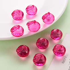 Pendentifs en acrylique transparent &nbsp;TACR-T024-05B-906