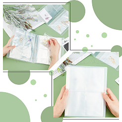 2 Satz transparente PVC-Aufbewahrungstaschen in 2 Stilen&nbsp;AJEW-PH0003-02