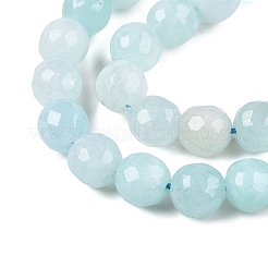 Natürliche weiße Jade Perlenstränge&nbsp;X-G-R346-6mm-17