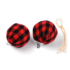 Gommapiuma e plastica con palline di stoffa addobbi per l'albero di natale&nbsp;DIY-SZC0002-07B