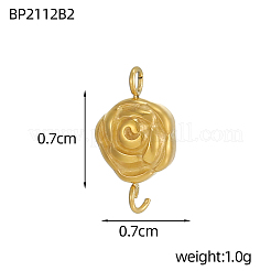 Blume 304 Edelstahl Shell Verbinder Anschlüsse&nbsp;STAS-OY004-61G