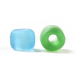 Perline di semi di vetro dai colori smerigliati&nbsp;SEED-A030-02D