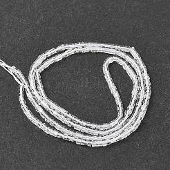 Natürlichem Quarz-Kristall-Perlen Stränge&nbsp;G-G271-G06-1x1.5mm