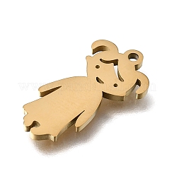 Pendentifs en acier inoxydable 304 pour la journée des enfants&nbsp;STAS-E532-01G-A