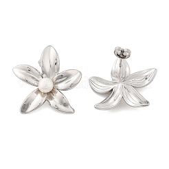 Boucles d'oreilles à tige en acier inoxydable 304&nbsp;EJEW-S246-05P