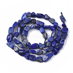 Natürlicher Lapislazuli Perlenstränge&nbsp;G-S363-044